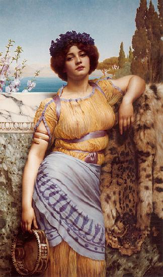 John William Godward Ionian Dancing Girl china oil painting image